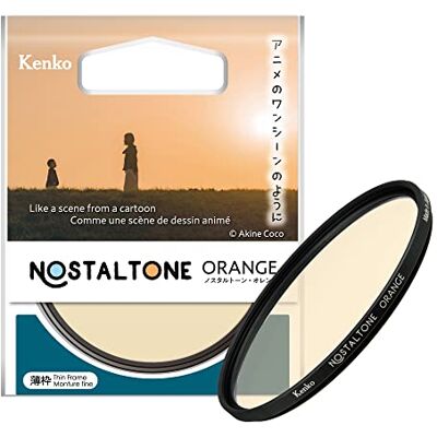 Kenko Soft Effekt Filter NOSTALTONE ORANGE φ49mm, mit Farbeffekt, zur Kontrasteinstellung, hergestellt in Japan Kenko Soft Effekt Filter NOSTALTONE ORANGE φ49mm, mit Farbeffekt, zur Kontrasteinstellung, hergestellt in Japan