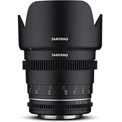 SAMYANG MF 50mm T1,5 VDSLR MK2 Nikon F – lichtstarkes T1,5 Normal Cine- und Video Objektiv für Nikon F Mount, 50 mm Festbrennweite, Follow Focus Zahnkränze Vollformat und APS-C, 8K Auflösung SAMYANG MF 50mm T1,5 VDSLR MK2 Nikon F – lichtstarkes T1,5 Normal Cine- und Video Objektiv für Nikon F Mount, 50 mm Festbrennweite, Follow Focus Zahnkränze Vollformat und APS-C, 8K Auflösung