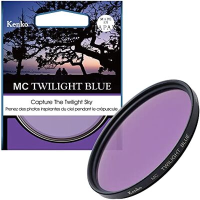 Kenko Objektivfilter mit Farbeffekt MC Twilight Blue 72mm, Erzeugt inspirierende Farben am Abendhimmel, 195383 Kenko Objektivfilter mit Farbeffekt MC Twilight Blue 72mm, Erzeugt inspirierende Farben am Abendhimmel, 195383