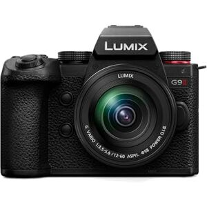 Panasonic LUMIX DC-G9M2ME Micro Four Thirds spiegellose Kamera Lumix G Vario 12-60mm F3.5-5.6 Objektiv, 25,2MP, 4K 120p/100p & 5,7K 30p/25p, Phasen-Hybrid-AF, OLED LVF, Bluetooth, Schwarz Panasonic LUMIX DC-G9M2ME Micro Four Thirds spiegellose Kamera Lumix G Vario 12-60mm F3.5-5.6 Objektiv, 25,2MP, 4K 120p/100p & 5,7K 30p/25p, Phasen-Hybrid-AF, OLED LVF, Bluetooth, Schwarz