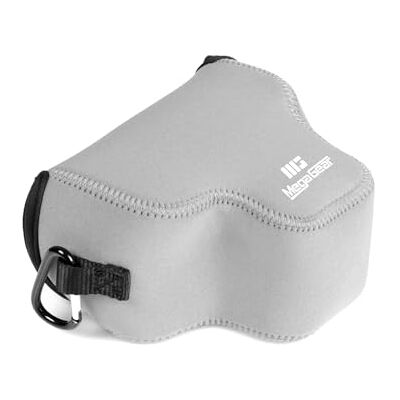 MegaGear Neopren-Kameratasche für Canon EOS R100 (18–45 mm) – stilvolle und schützende Tasche für Digitale Fotografie (Grau) MegaGear Neopren-Kameratasche für Canon EOS R100 (18–45 mm) – stilvolle und schützende Tasche für Digitale Fotografie (Grau)