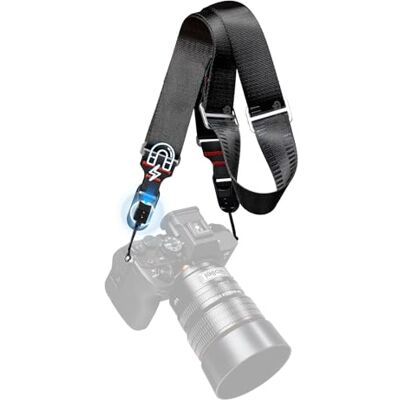 Rollei Kameragurt, Verstellbare Kamera Schultergurt mit 3,9 cm Breite Nackengurt Traglast für Alle DSLR-Kameras Nikon Canon Sony Lumix Fujifilm Olympus Kamera Rollei Kameragurt, Verstellbare Kamera Schultergurt mit 3,9 cm Breite Nackengurt Traglast für Alle DSLR-Kameras Nikon Canon Sony Lumix Fujifilm Olympus Kamera