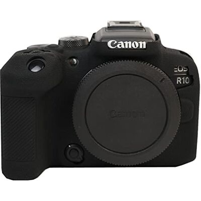 Generic Zakao R10 Hülle, weiche Silikon-Tasche, leicht, dünn, Gummi, Schutzhülle für Digitalkamera, für Canon Eos R10, Schwarz , Kosmetikkoffer Generic Zakao R10 Hülle, weiche Silikon-Tasche, leicht, dünn, Gummi, Schutzhülle für Digitalkamera, für Canon Eos R10, Schwarz , Kosmetikkoffer
