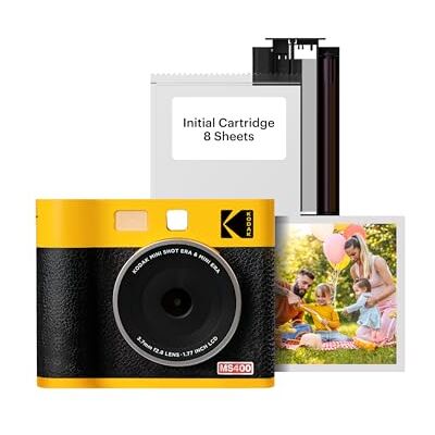 Kodak Cam Shot Mini 1 – Kompaktkamera, Gelb, um Ihre Erinnerungen festzuhalten Kodak Cam Shot Mini 1 – Kompaktkamera, Gelb, um Ihre Erinnerungen festzuhalten