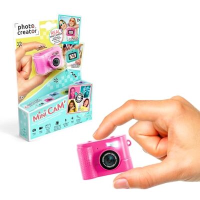 Canal Toys Photo Creator Mini-Digitalkamera & Videokamera für Kinder 14 Filter Blitz + Mikrofon 6 Modelle kompakt & leicht 1GB Micro-SD & USB-C-Kabel Reisegröße ab 8 Jahren CLK 061 Canal Toys Photo Creator Mini-Digitalkamera & Videokamera für Kinder 14 Filter Blitz + Mikrofon 6 Modelle kompakt & leicht 1GB Micro-SD & USB-C-Kabel Reisegröße ab 8 Jahren CLK 061