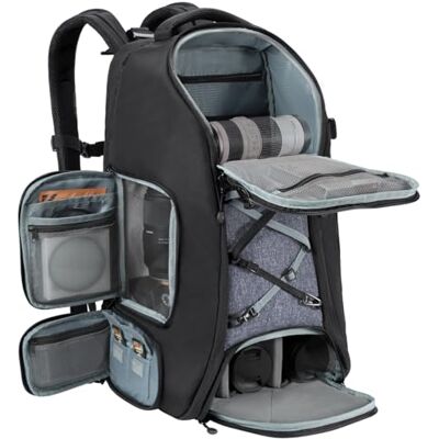 K&F CONCEPT Fotorucksack Groß Kamerarucksack 30L Wasserabweisend K&F CONCEPT Fotorucksack Groß Kamerarucksack 30L Wasserabweisend