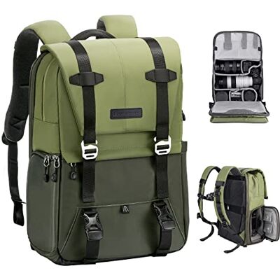 K&F CONCEPT Kamerarucksack 20L, Große Fotorucksack 15,6 Zoll Laptopfach K&F CONCEPT Kamerarucksack 20L, Große Fotorucksack 15,6 Zoll Laptopfach