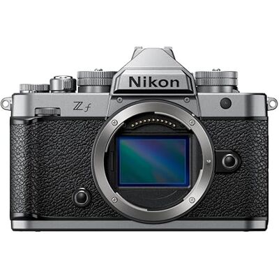 Nikon Z f Gehäuse Silber (Vollformatkamera, 24.4MP, 4k Video, Pixel Shift, Gehäuse mit Magnesiumlegierung, neig- und drehbarer Touch-Monitor) Nikon Z f Gehäuse Silber (Vollformatkamera, 24.4MP, 4k Video, Pixel Shift, Gehäuse mit Magnesiumlegierung, neig- und drehbarer Touch-Monitor)