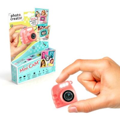 Canal Toys Photo Creator Mini-Digitalkamera & Videokamera für Kinder 14 Filter Blitz + Mikrofon 6 Modelle kompakt & leicht 1GB Micro-SD & USB-C-Kabel Reisegröße ab 8 Jahren CLK 060 Canal Toys Photo Creator Mini-Digitalkamera & Videokamera für Kinder 14 Filter Blitz + Mikrofon 6 Modelle kompakt & leicht 1GB Micro-SD & USB-C-Kabel Reisegröße ab 8 Jahren CLK 060