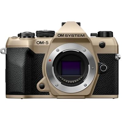 OM SYSTEM OM-5 Mark II Systemkamera 20 MP,4K Video, Wetterfest, Sandbeige OM SYSTEM OM-5 Mark II Systemkamera 20 MP,4K Video, Wetterfest, Sandbeige
