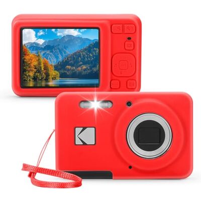Generic Silikon-Kamerahülle für Kodak PIXPRO FZ55 Digitalkamera, Abdeckung mit Trageschlaufe, weiche Silikon-Schutzhülle, Kratzfest, leichtes Sleeve für Outdoor-Reise-Kameras Schutz Generic Silikon-Kamerahülle für Kodak PIXPRO FZ55 Digitalkamera, Abdeckung mit Trageschlaufe, weiche Silikon-Schutzhülle, Kratzfest, leichtes Sleeve für Outdoor-Reise-Kameras Schutz