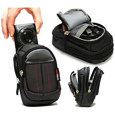 Navitech Schwarz Kamera Tasche Kompatibel mit dem Sony DSC-HX99 Compact Digital 18.2 MP Camera Navitech Schwarz Kamera Tasche Kompatibel mit dem Sony DSC-HX99 Compact Digital 18.2 MP Camera