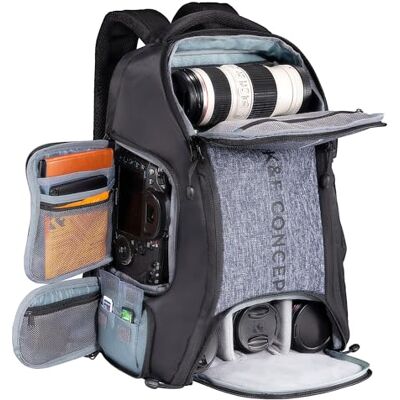K&F CONCEPT Kamerarucksack Wasserabweisend Fotorucksack K&F CONCEPT Kamerarucksack Wasserabweisend Fotorucksack