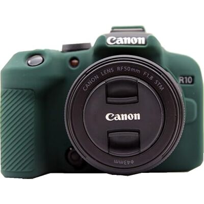 Generic Zakao R10 Hülle, weiche Silikon-Tasche, leicht, dünn, Gummi, Schutzhülle für Digitalkamera, für Canon Eos R10, grün, Kosmetikkoffer Generic Zakao R10 Hülle, weiche Silikon-Tasche, leicht, dünn, Gummi, Schutzhülle für Digitalkamera, für Canon Eos R10, grün, Kosmetikkoffer