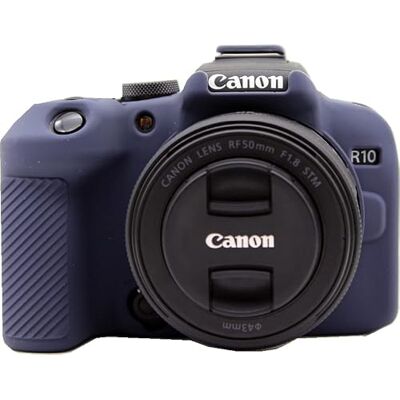 Generic Zakao R10 Hülle, weiche Silikon-Tasche, leicht, dünn, Gummi, Schutzhülle für Digitalkamera, für Canon Eos R10, blau, Kosmetikkoffer Generic Zakao R10 Hülle, weiche Silikon-Tasche, leicht, dünn, Gummi, Schutzhülle für Digitalkamera, für Canon Eos R10, blau, Kosmetikkoffer