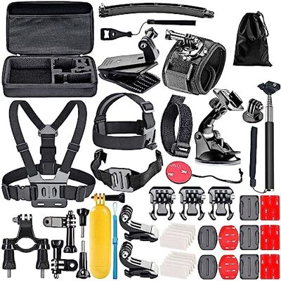 Navitech 50-in-1 Action Kamera Zubehör Set Mit Eva Fall Kompatibel mit dem AGFA Realimove AC9500 4K Ultra HD Action Camera Navitech 50-in-1 Action Kamera Zubehör Set Mit Eva Fall Kompatibel mit dem AGFA Realimove AC9500 4K Ultra HD Action Camera