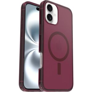OtterBox Symmetry Series Clear MagSafe transparente Hülle für iPhone 16 Plus, stoßfest, sturzsicher, schützende Hülle, 3X getestet nach Militärstandard, Rot OtterBox Symmetry Series Clear MagSafe transparente Hülle für iPhone 16 Plus, stoßfest, sturzsicher, schützende Hülle, 3X getestet nach Militärstandard, Rot