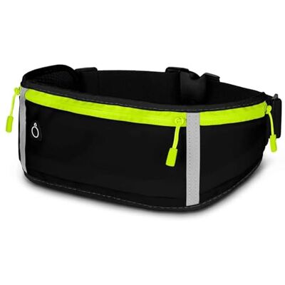 ONEFLOW Active Pro Laufgürtel für Samsung Galaxy Z Flip 7 Lauftasche mit 3 Fächern, Atmungsaktiv, Sport Handytasche zum Joggen, Handy Bauchtasche Wasserdicht, Running Belt, Schwarz ONEFLOW Active Pro Laufgürtel für Samsung Galaxy Z Flip 7 Lauftasche mit 3 Fächern, Atmungsaktiv, Sport Handytasche zum Joggen, Handy Bauchtasche Wasserdicht, Running Belt, Schwarz