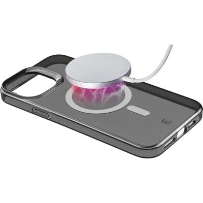 Cellular Line Gloss Mag iPhone 15 Plus Schutzhülle mit Magneten zum Aufladen und Befestigen am MagSafe Netzteil Schwarz Cellular Line Gloss Mag iPhone 15 Plus Schutzhülle mit Magneten zum Aufladen und Befestigen am MagSafe Netzteil Schwarz