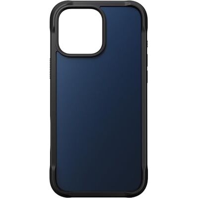 NOMAD Rugged Case für iPhone 16 Pro Max Schutzhülle aus Polycarbonat mit TPU-Bumper Matte PET-Rückseite MagSafe-kompatibel Atlantic Blue NOMAD Rugged Case für iPhone 16 Pro Max Schutzhülle aus Polycarbonat mit TPU-Bumper Matte PET-Rückseite MagSafe-kompatibel Atlantic Blue