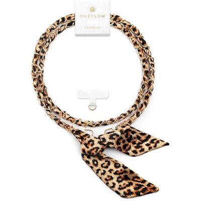ONEFLOW Universal Handykette zum Umhängen, Designer Handyband für Hüllen, Scarf Kette abnehmbar mit Karabiner ohne Handyhülle für alle Smartphones, Chainless Silk Liaison ONEFLOW Universal Handykette zum Umhängen, Designer Handyband für Hüllen, Scarf Kette abnehmbar mit Karabiner ohne Handyhülle für alle Smartphones, Chainless Silk Liaison