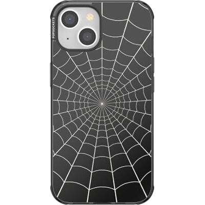 PopSockets : PopCase (für MagSafe) Handyhülle für iPhone 14 mit repositionierbarem PopGrip Slide Handyständer und Griff mit austauschbarem Top, Spiderman Black Web PopSockets : PopCase (für MagSafe) Handyhülle für iPhone 14 mit repositionierbarem PopGrip Slide Handyständer und Griff mit austauschbarem Top, Spiderman Black Web
