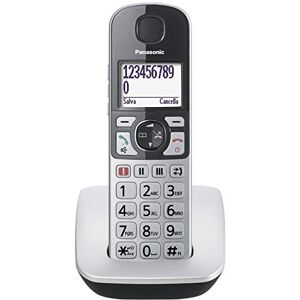 Panasonic KX-TGE510JTS Telefon DECT Anrufer-Identifikation Silber Telefon Panasonic KX-TGE510JTS Telefon DECT Anrufer-Identifikation Silber Telefon