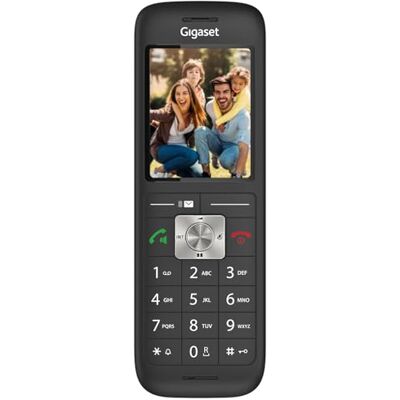 Siemens CL660HX DECT-Mobilteil mit Ladeschale, Farbdisplay, Schwarz Siemens CL660HX DECT-Mobilteil mit Ladeschale, Farbdisplay, Schwarz