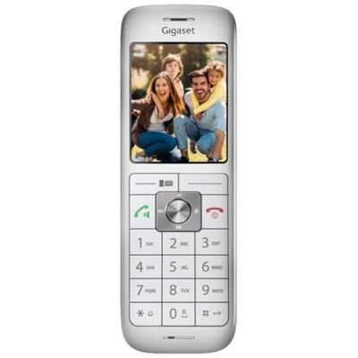 Siemens CL660HX DECT-Mobilteil mit Ladeschale, Farbdisplay, Silber-Weiß Siemens CL660HX DECT-Mobilteil mit Ladeschale, Farbdisplay, Silber-Weiß