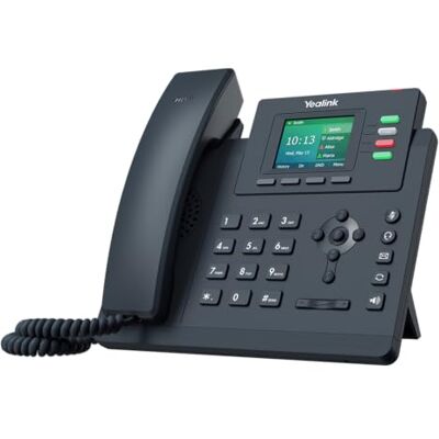 YEALINK - T33G - 4 Linien - HD-Stimme - IP-Telefon YEALINK - T33G - 4 Linien - HD-Stimme - IP-Telefon