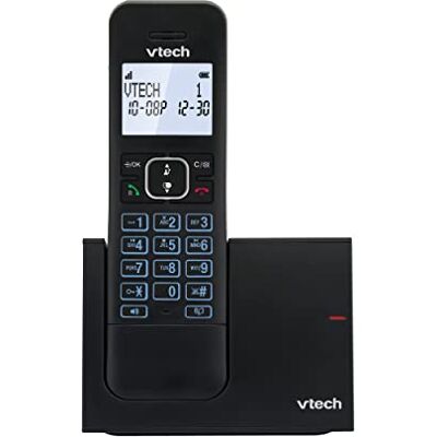 VTech LS1050 DECT Telefon Schnurlos Schnurlostelefon mit Anrufbeantworter, Innovativer Ladestation, Anrufsperre, Anruferkennung/Anklopffunktion, Freisprecheinrichtung, Hintergrundbeleuchtetem Display VTech LS1050 DECT Telefon Schnurlos Schnurlostelefon mit Anrufbeantworter, Innovativer Ladestation, Anrufsperre, Anruferkennung/Anklopffunktion, Freisprecheinrichtung, Hintergrundbeleuchtetem Display