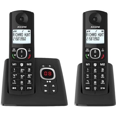 Alcatel F530 Voice Duo - Drahtloses Telefon mit Anrufbeantworter & Anrufblockierung Alcatel F530 Voice Duo - Drahtloses Telefon mit Anrufbeantworter & Anrufblockierung