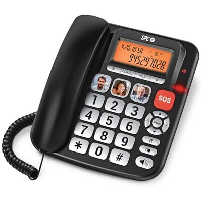 SPC Comfort Volume PRO Seniorentelefon mit Display und SOS-Taste SPC Comfort Volume PRO Seniorentelefon mit Display und SOS-Taste