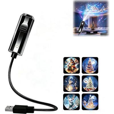 OLLDORPH Projektor Weihnachten Innen,Plug And Play HD Weihnachtsprojektor Indoor,A-6pcs OLLDORPH Projektor Weihnachten Innen,Plug And Play HD Weihnachtsprojektor Indoor,A-6pcs