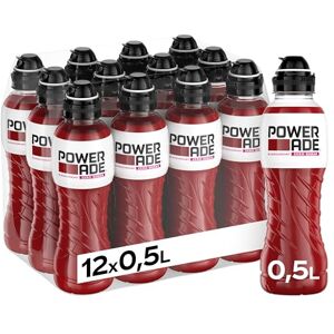 Powerade Zero Black currant, kalorien- und zuckerfreier Sportdrink mit Johannisbeergeschmack, mit Elektrolyten, Sportgetränk in Einweg Flaschen (12 x 500 ml) Powerade Zero Black currant, kalorien- und zuckerfreier Sportdrink mit Johannisbeergeschmack, mit Elektrolyten, Sportgetränk in Einweg Flaschen (12 x 500 ml)