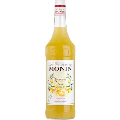 MONIN Sirup Konzentrat Lemonade Mix 1,0 l Limonaden Konzentrat mit frischer Zitrusnote für Cocktails, Mocktails und Homemade Lemonade ohne Farbstoffe MONIN Sirup Konzentrat Lemonade Mix 1,0 l Limonaden Konzentrat mit frischer Zitrusnote für Cocktails, Mocktails und Homemade Lemonade ohne Farbstoffe