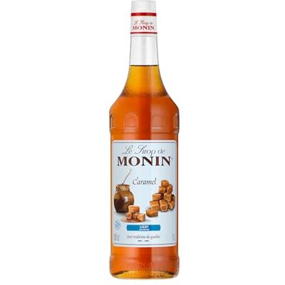 MONIN Sirup Karamell/Caramel Zuckerfrei 1,0 l Zero Zucker Karamellsirup für Kaffee, Eiskaffee, Cocktails und Desserts vegan, glutenfrei und voll im Geschmack MONIN Sirup Karamell/Caramel Zuckerfrei 1,0 l Zero Zucker Karamellsirup für Kaffee, Eiskaffee, Cocktails und Desserts vegan, glutenfrei und voll im Geschmack
