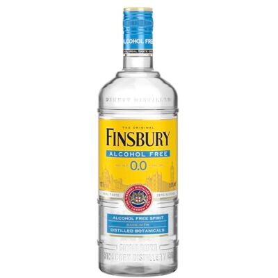 Finsbury 0.0% Alkoholfrei Alkoholfreies Getränk mit destillierten Pflanzenextrakten & anderen natürlichen Aromen als Basis für Longdrinks & Cocktails Am besten mit Tonic Water 0,0% Vol 700ml Finsbury 0.0% Alkoholfrei Alkoholfreies Getränk mit destillierten Pflanzenextrakten & anderen natürlichen Aromen als Basis für Longdrinks & Cocktails Am besten mit Tonic Water 0,0% Vol 700ml