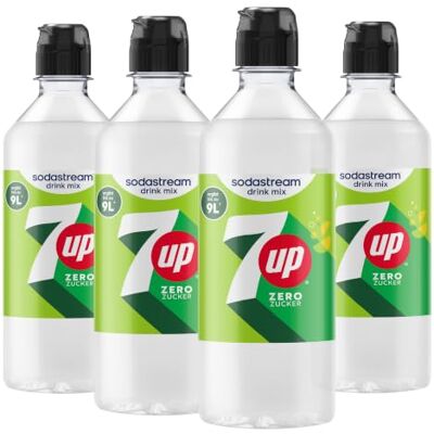 sodastream drink mix 7UP Zero Zucker, 4er Pack (4 x 440 ml) sodastream drink mix 7UP Zero Zucker, 4er Pack (4 x 440 ml)