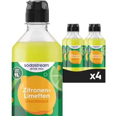sodastream drink mix Zitrone-Limette, 4er Pack (4 x 440 ml) sodastream drink mix Zitrone-Limette, 4er Pack (4 x 440 ml)