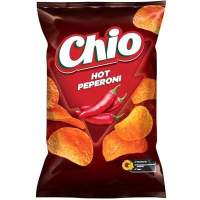 Chio Chips Hot Peperoni 10x150g Chio Chips Hot Peperoni 10x150g