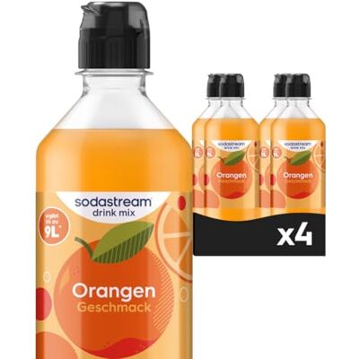 sodastream drink mix Orange, 4er Pack (4 x 440 ml) sodastream drink mix Orange, 4er Pack (4 x 440 ml)