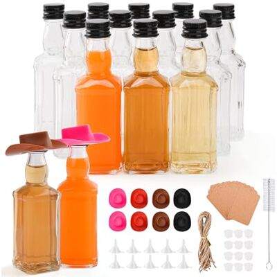V·Colokishi 12 Stück 50ml Mini Glasflaschen, Likörflaschen Kleine Glasflaschen zum Befüllen, Schnapsflaschen zum Befüllen Shot Gläser Shot Flaschen für Liqueur, Ingwer Shots, Schnäpse, Saft, Smoothie, Sirup V·Colokishi 12 Stück 50ml Mini Glasflaschen, Likörflaschen Kleine Glasflaschen zum Befüllen, Schnapsflaschen zum Befüllen Shot Gläser Shot Flaschen für Liqueur, Ingwer Shots, Schnäpse, Saft, Smoothie, Sirup