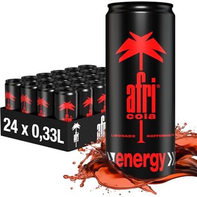 afri cola Energy 24x330 ml Dosen koffeinhaltiger Cola-Energy-Drink afri cola Energy 24x330 ml Dosen koffeinhaltiger Cola-Energy-Drink