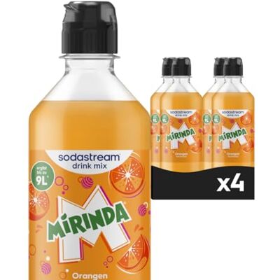 sodastream drink mix Mirinda, 4er Pack (4 x 440 ml) sodastream drink mix Mirinda, 4er Pack (4 x 440 ml)