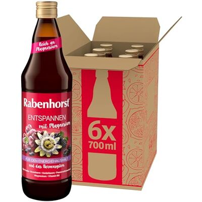 Rabenhorst Entspannen mit Magnesium 6er Pack (6 x 700 ml) Rabenhorst Entspannen mit Magnesium 6er Pack (6 x 700 ml)