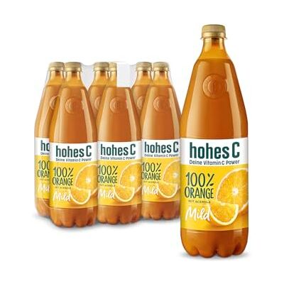Hohes C Milde Orange 100% Saft EINWEG (6 x 1 l) Hohes C Milde Orange 100% Saft EINWEG (6 x 1 l)