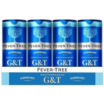 FEVER-TREE Alkoholfrei Mediterranean G&T Wacholderbeerengeschmack 12 x 250 ml FEVER-TREE Alkoholfrei Mediterranean G&T Wacholderbeerengeschmack 12 x 250 ml