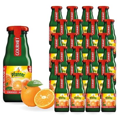 Pfanner Gourmet 100% Orangensaft – 24 x 0,2L Einwegglas – Hochwertiger Orangen Saft aus Konzentrat – Für Gastronomie, Hotellerie & anspruchsvollen Genuss zuhause Pfanner Gourmet 100% Orangensaft – 24 x 0,2L Einwegglas – Hochwertiger Orangen Saft aus Konzentrat – Für Gastronomie, Hotellerie & anspruchsvollen Genuss zuhause