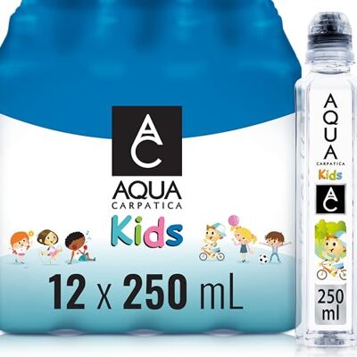 Aqua Carpatica Kids Mineralwasser Fur Kinder, Auslaufsicher, PET 12 x 250ml Aqua Carpatica Kids Mineralwasser Fur Kinder, Auslaufsicher, PET 12 x 250ml